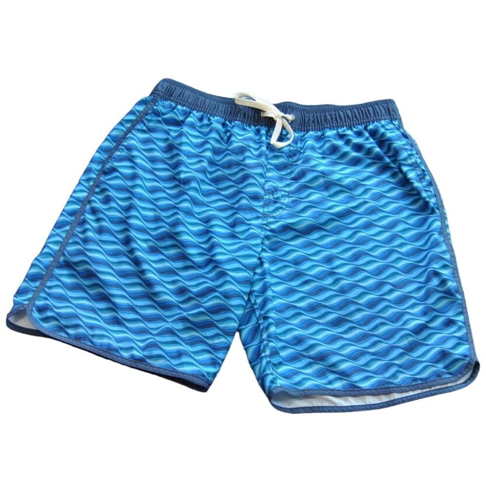 Fair Harbor Blue Wave Shorts w/ Pockets X-Large